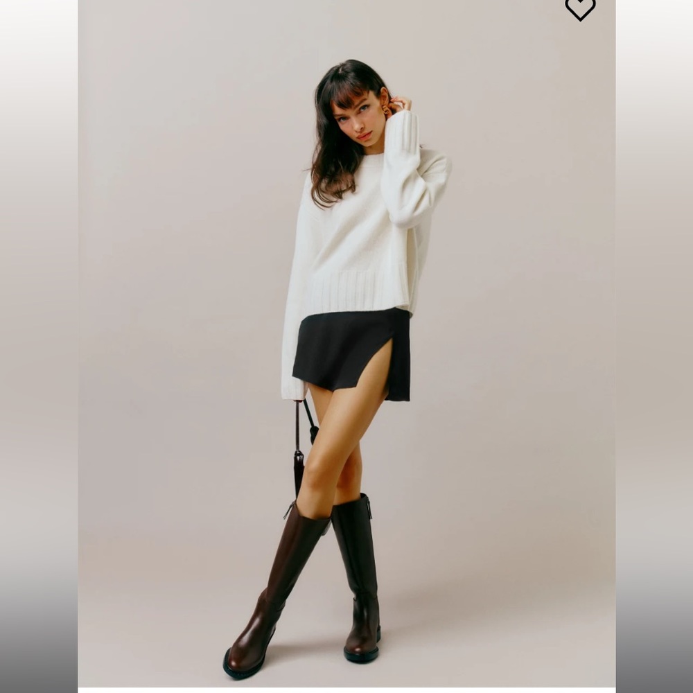 Reformation Margot Skirt Black